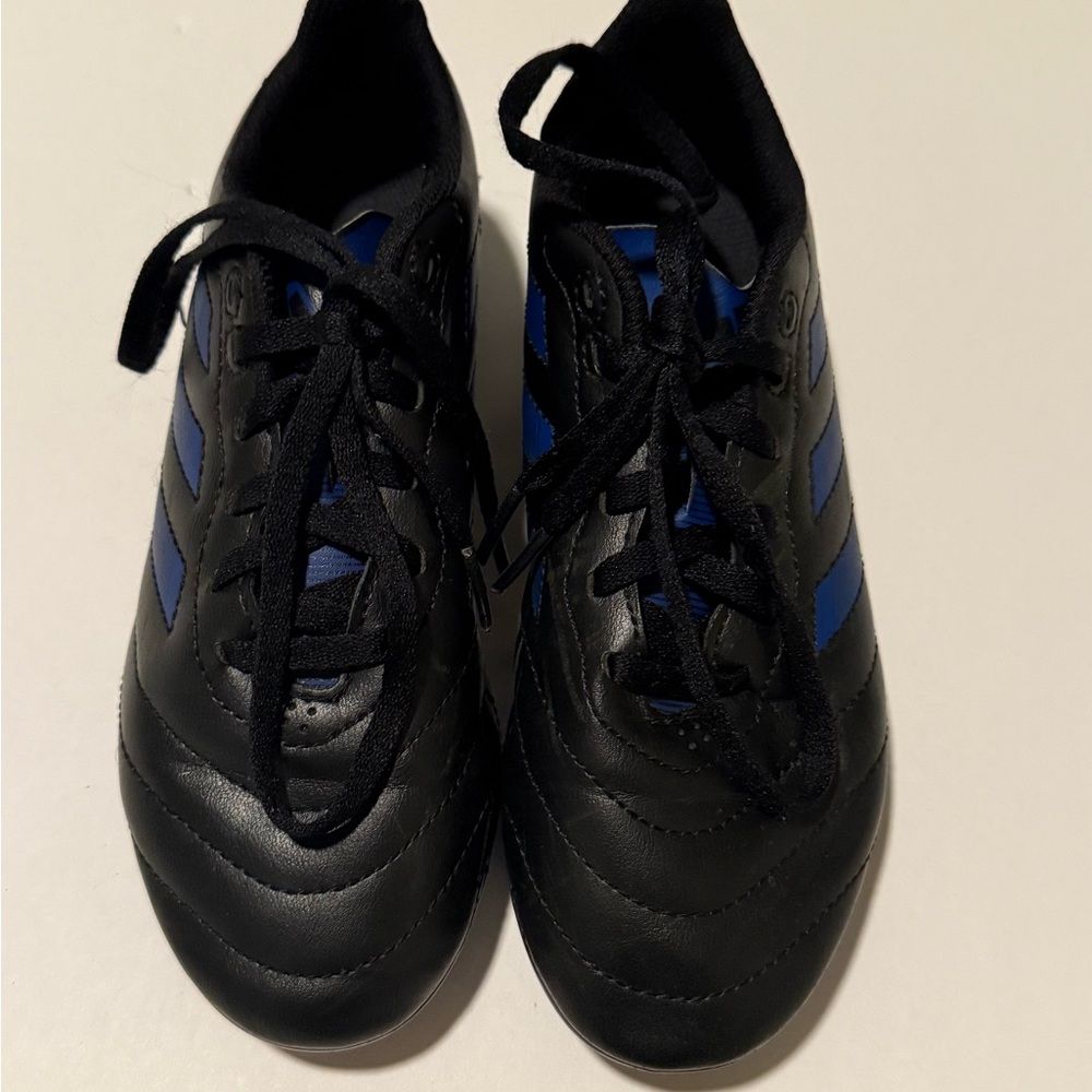 adidas Kids' Black and Blue Sneakers